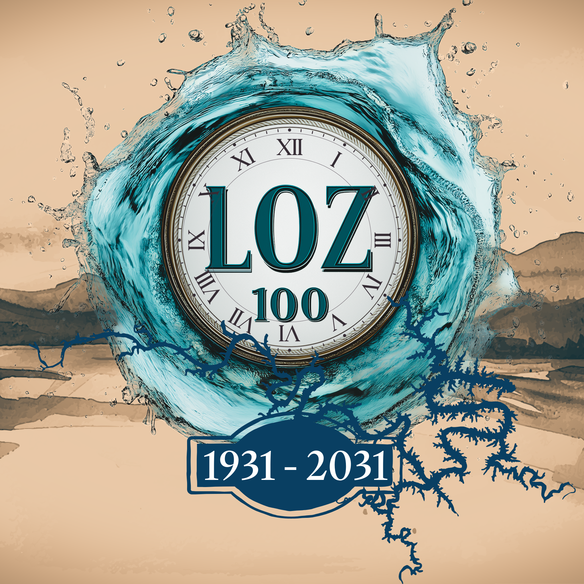 LOZ100 Centennial Logo